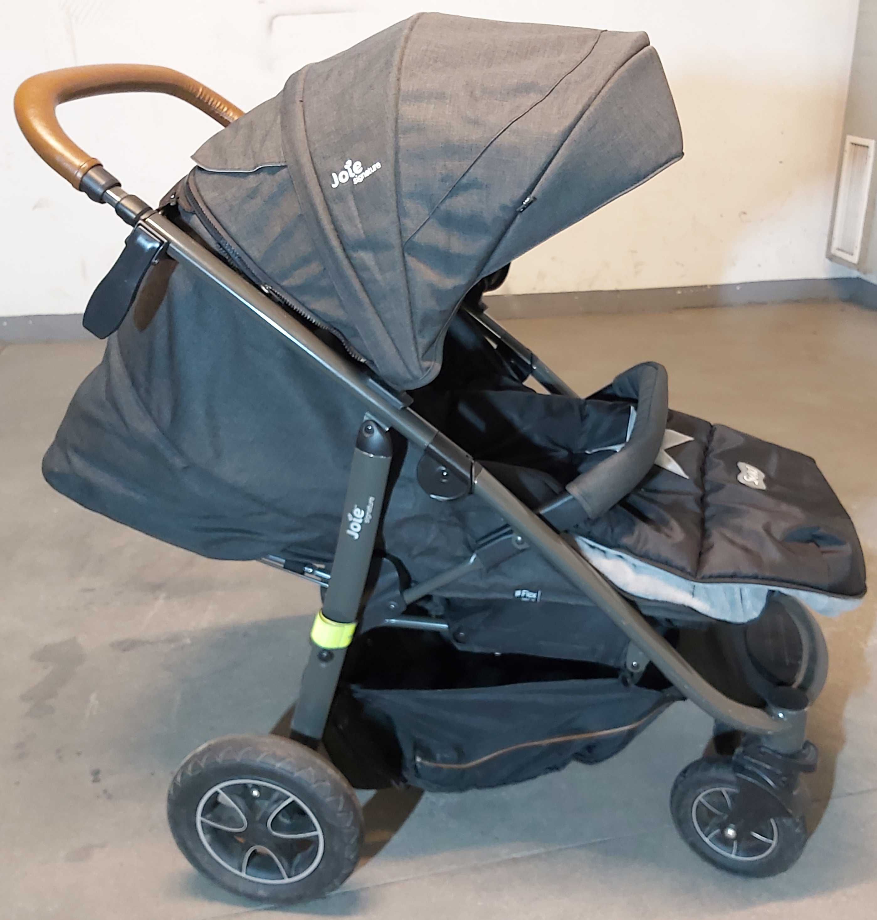 Wózek spacerowy Joie Mytrax Flex Signature + śpiwór Smiki