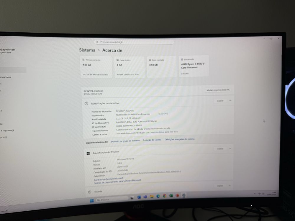 Computador Fixo Gaming