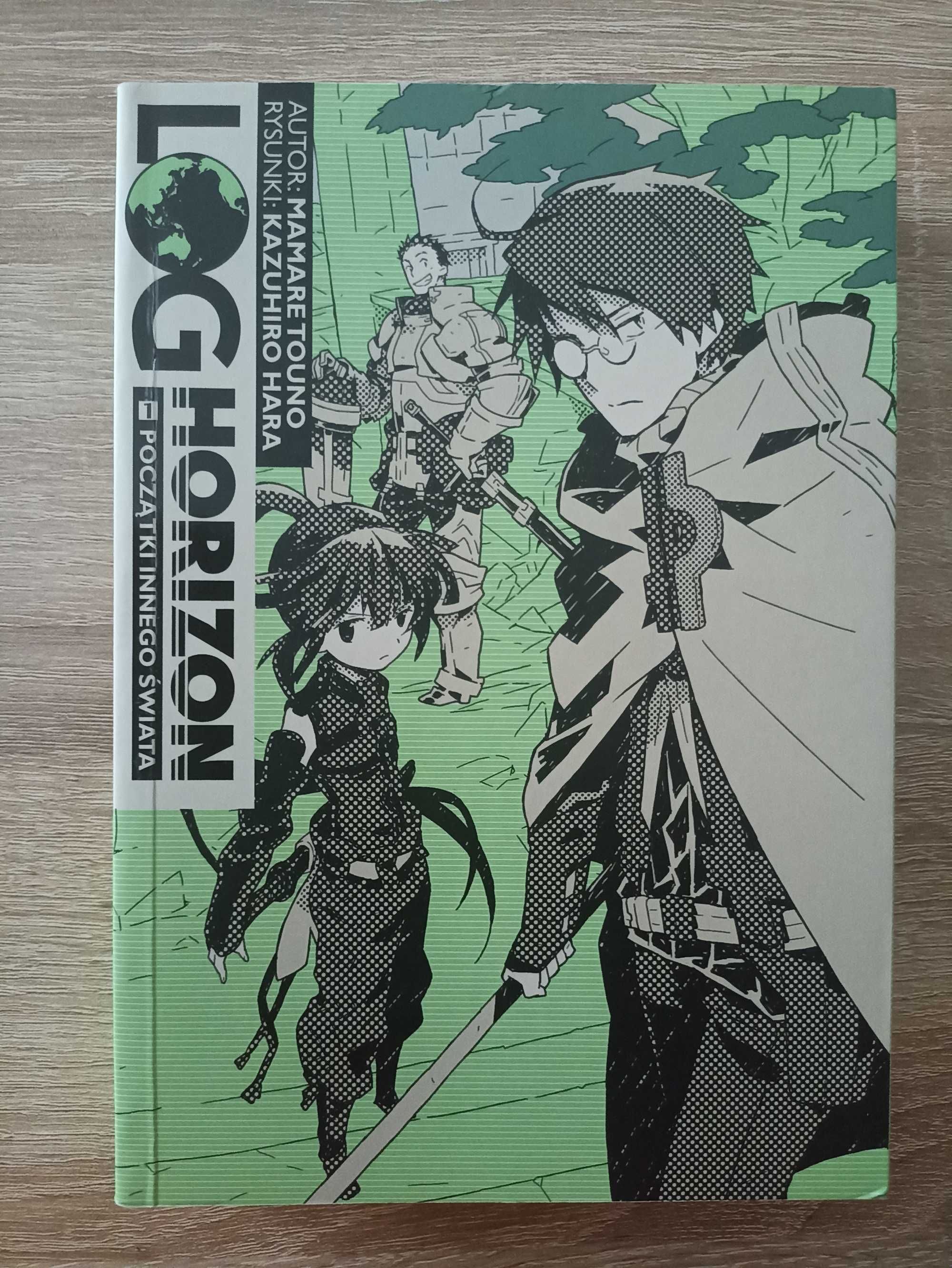 Log Horizon Lignt Novel Tom 1 i 2