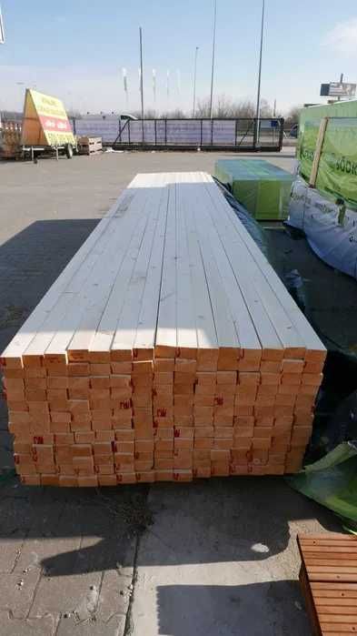 Drewno konstrukcyjne kantówka świerk C24 45x195mm Södra TANIO DOSTAWA