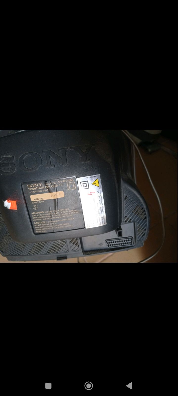 Телевізор Sony, Panasonic б/в