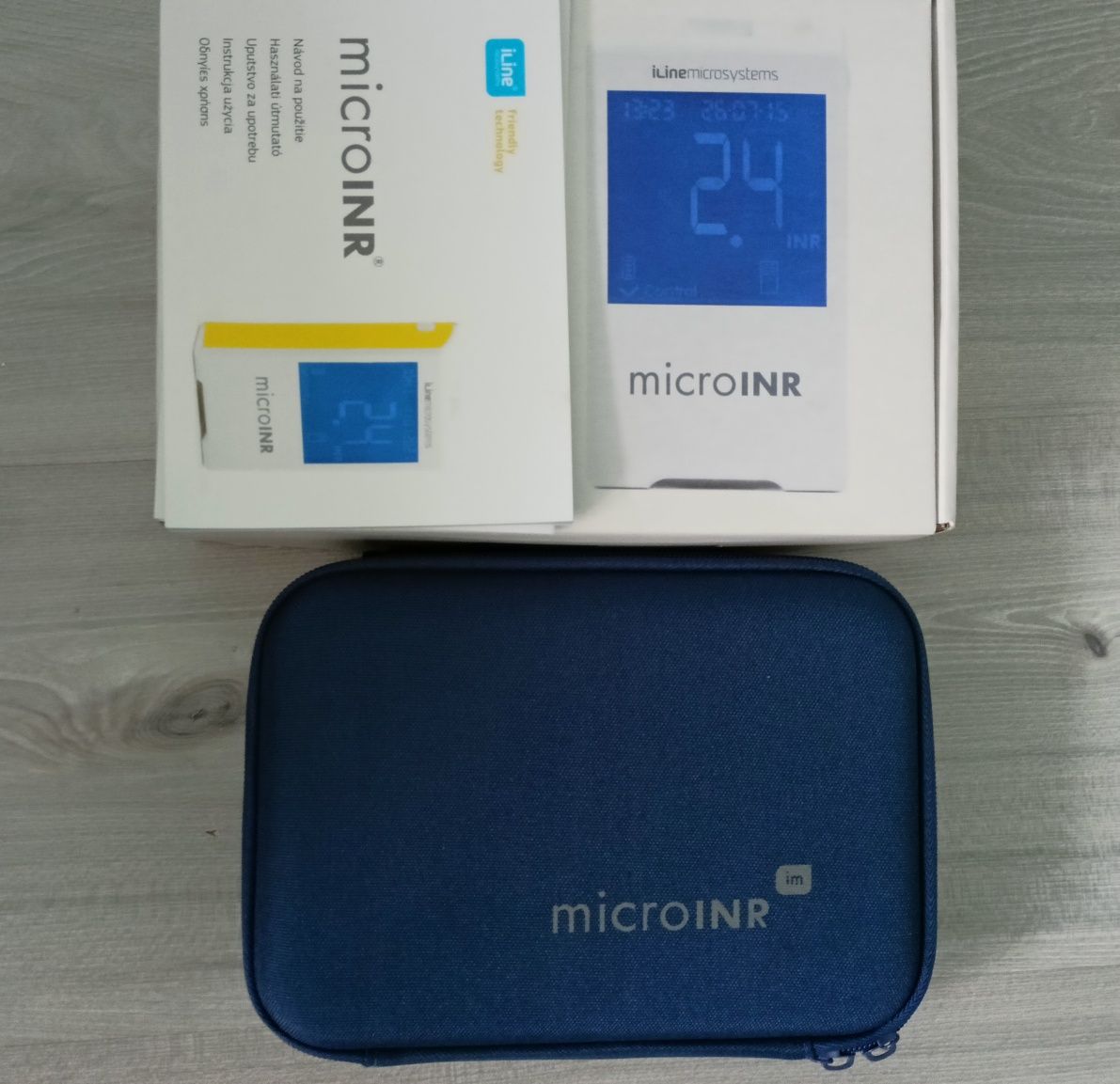 Aparat do kontroli krzepliwości krwi microINR