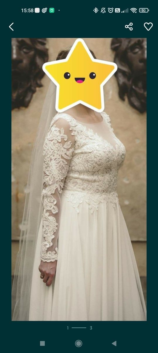 Suknia ślubna- okazja!