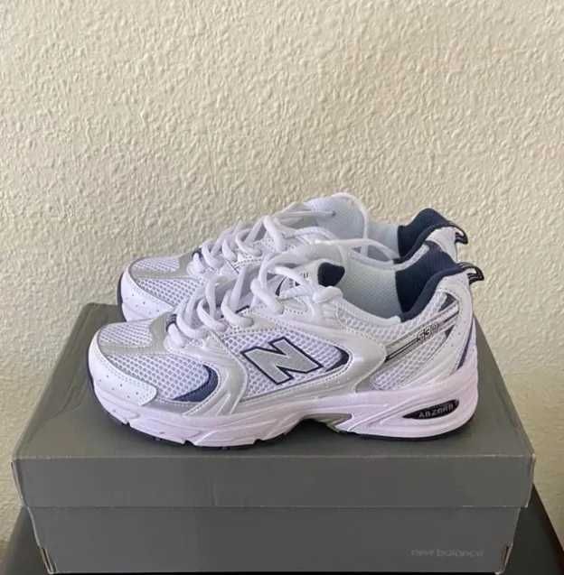 New Balance 530 White Silver Navy Eu 37