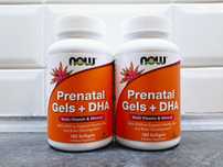 Now Foods, Prenatal Gels+DHA (180 капс.), омега-3 для беременных