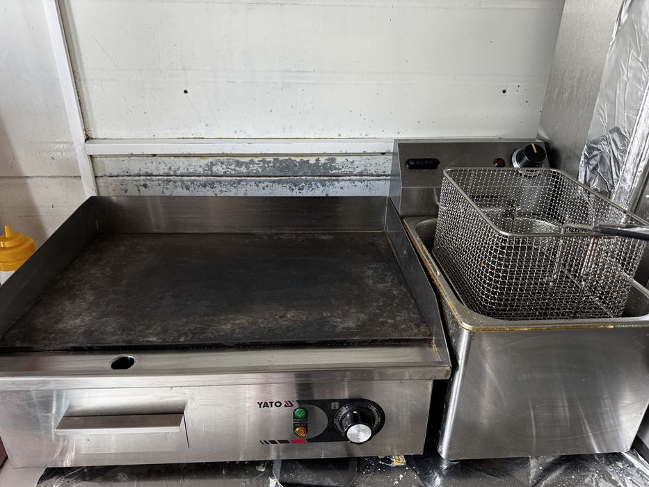 Przyczepa gastronomiczna KEBAB wyposazenie kamery ROCZNA!