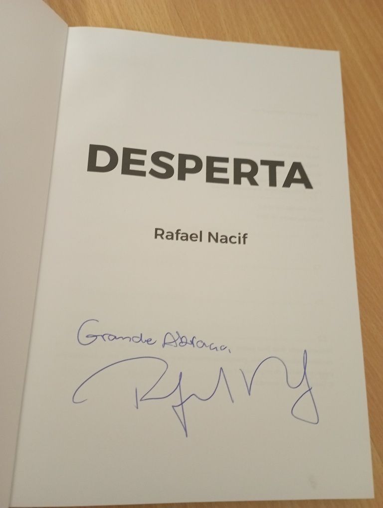 Livro "Desperta" Rafael Nacif