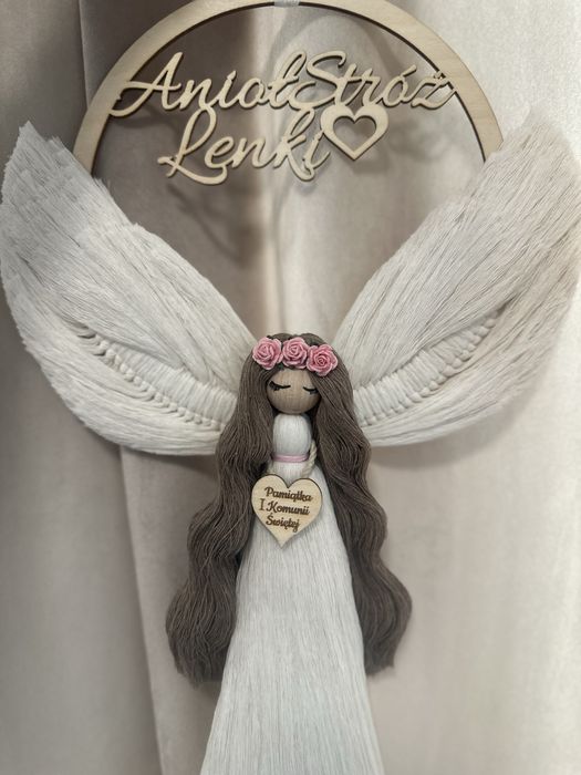 Aniol stroz makrama prezent