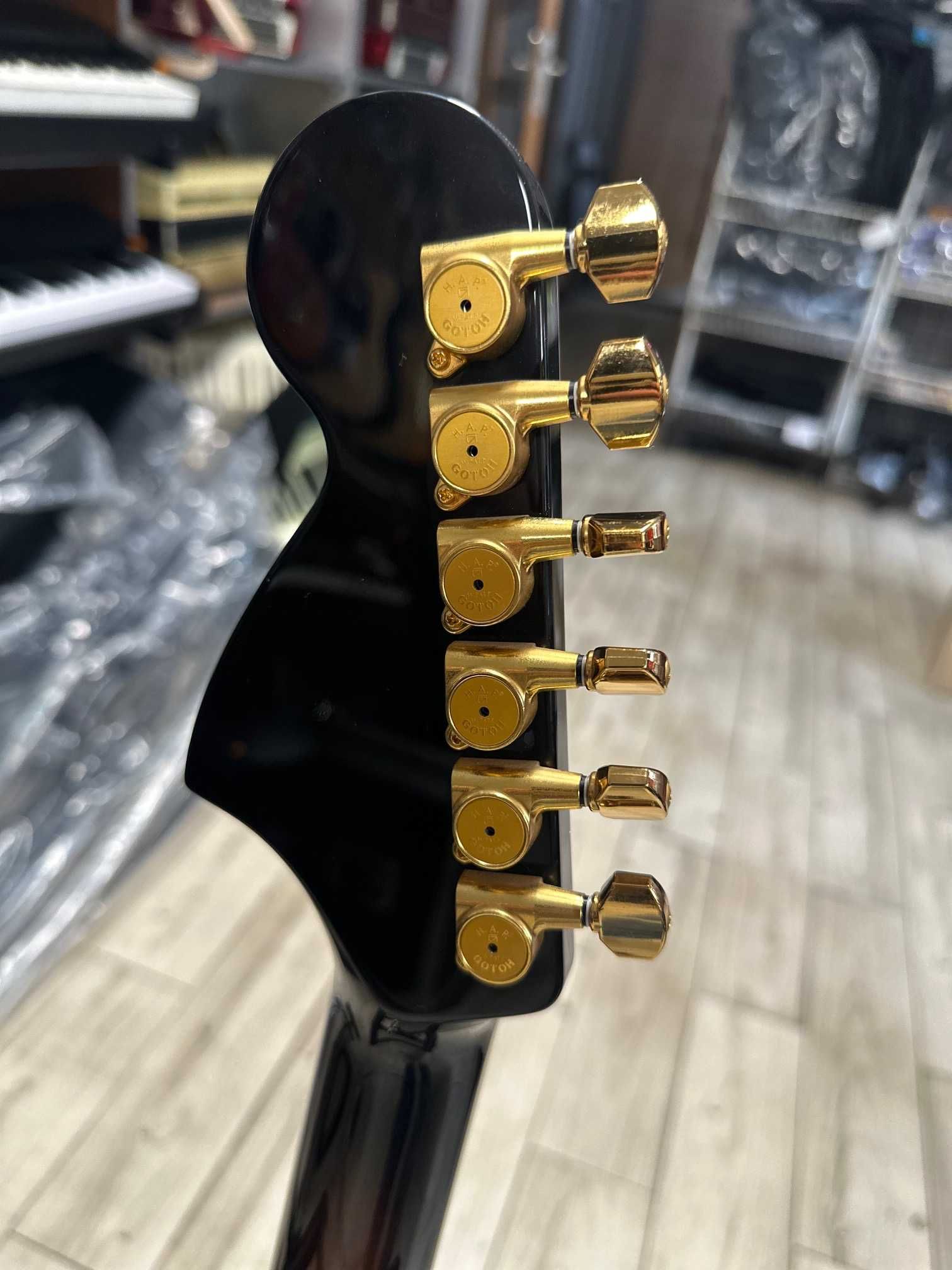 Witkowski gitara elektryczna używana + pokrowiec faktura