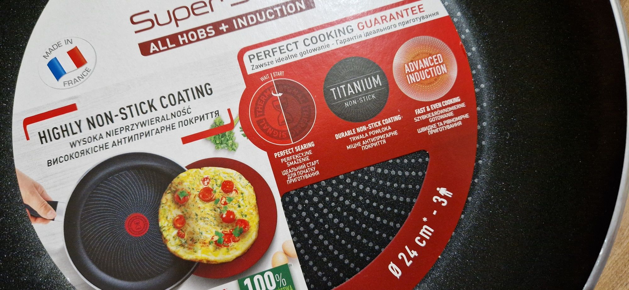 Patelnia 24cm TEFAL Made in France OKAZJA !!!