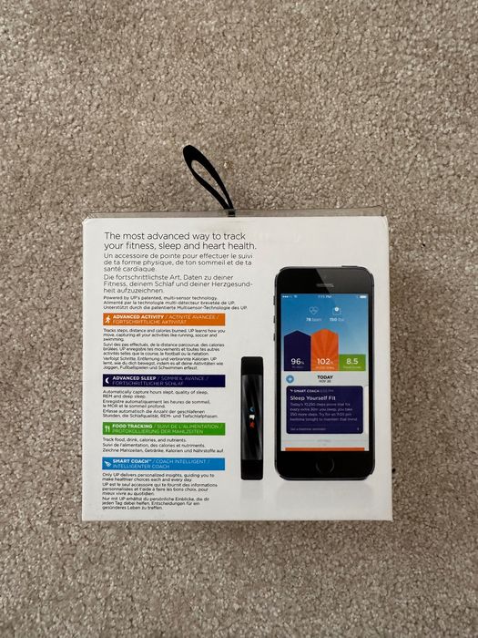 Jawbone Pulseira Atividade UP3 (Preto)