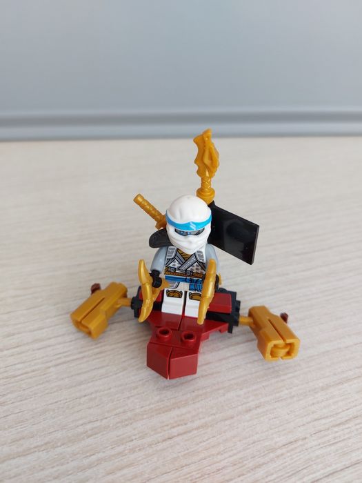 Klocki Ninjago pojazd + Zane / kompatybilne z Lego