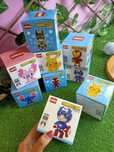 Micro Legos Personagens - Stitch, Pikachu, Spiderman, Batman
