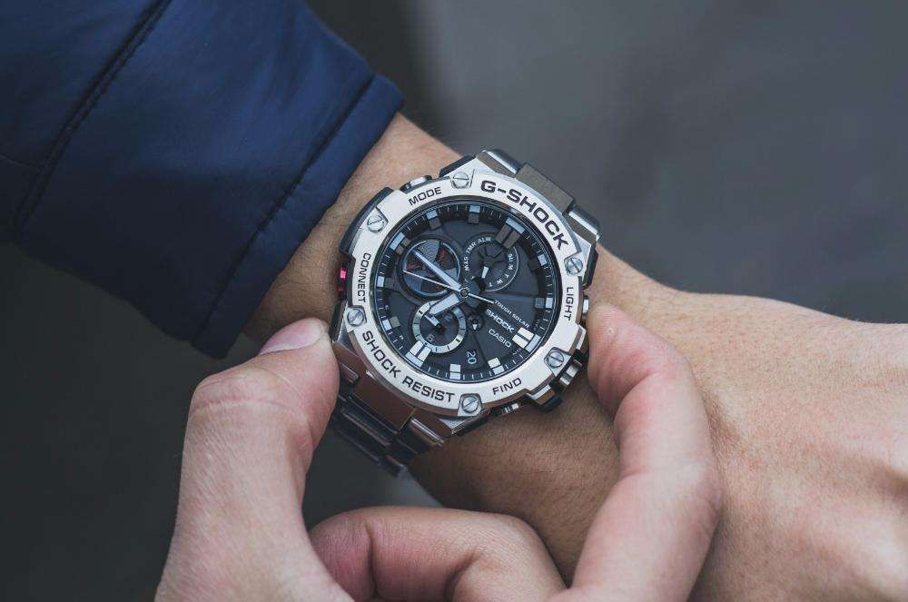 Часы Casio G-SHOCK GST-B100D-1A ! Оригинал! Фирменная гарантия 2 года!