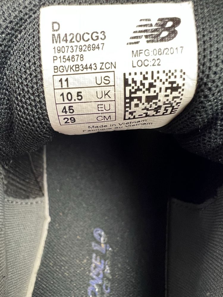 New Balance 420 v3 running training