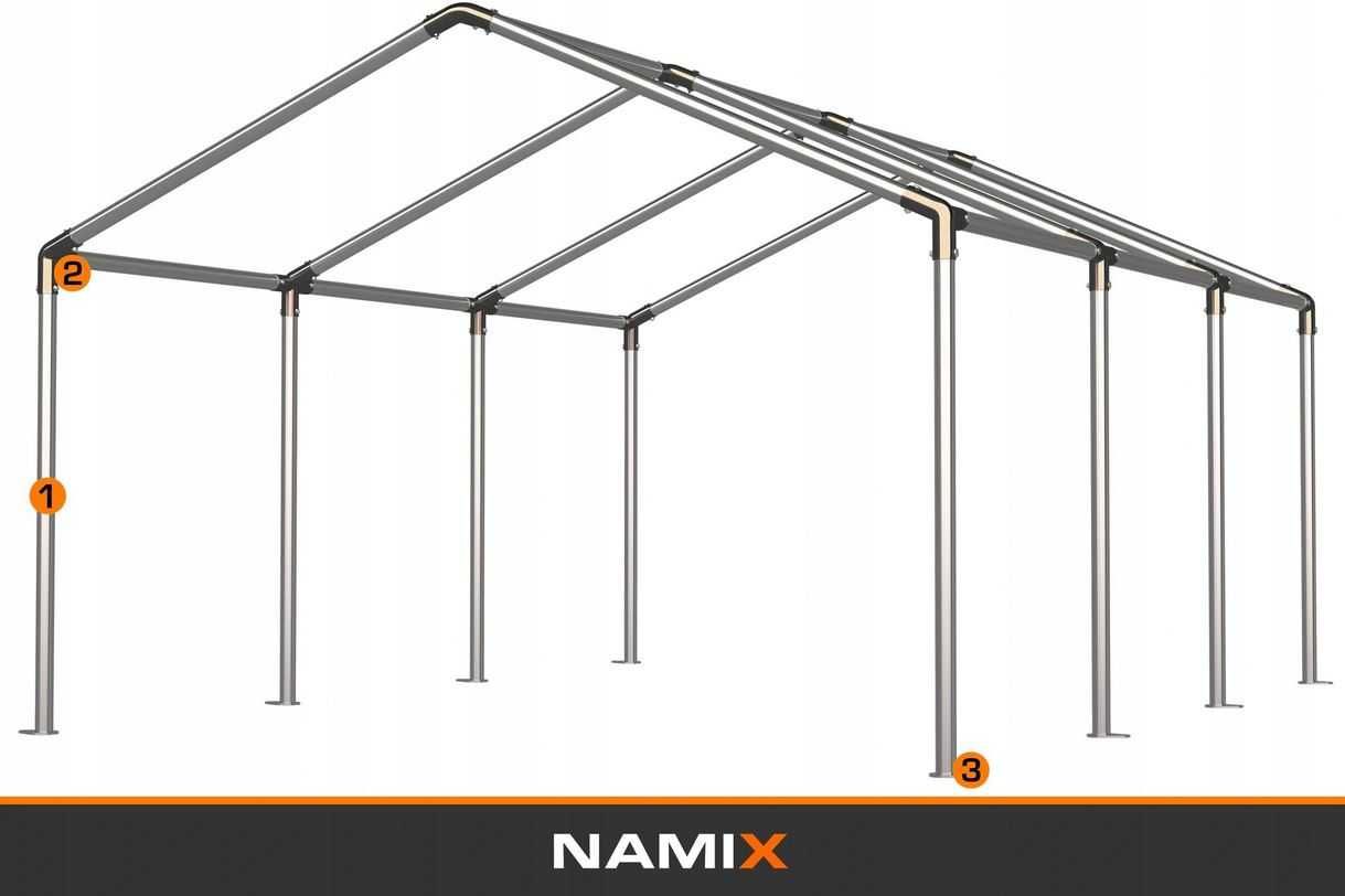Namiot COMFORT 4x6 imprezowy handlowy altana PVC 560g/m2