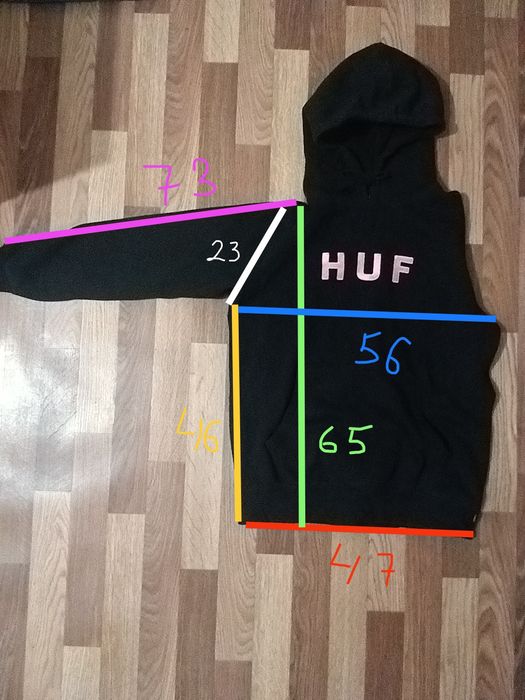 !!!ТОРГ!!! Худак HUF polar sk8 Хаф m size