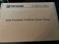 Портативна сонячна панель Topsolar SolarFairy 30 (30W) (США)