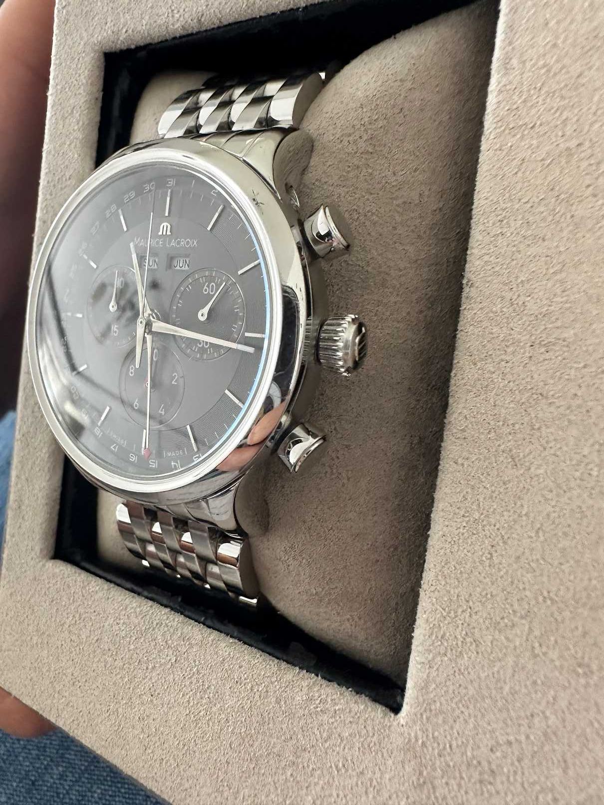 Zegarek Maurice Lacroix Les Classiques Chronographe - LC1228-SS002-331