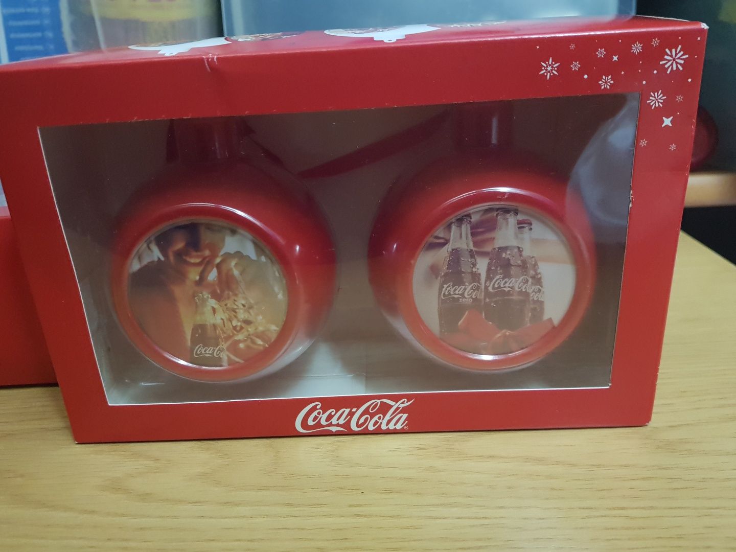 Coca cola memorabilia- bolas Natal