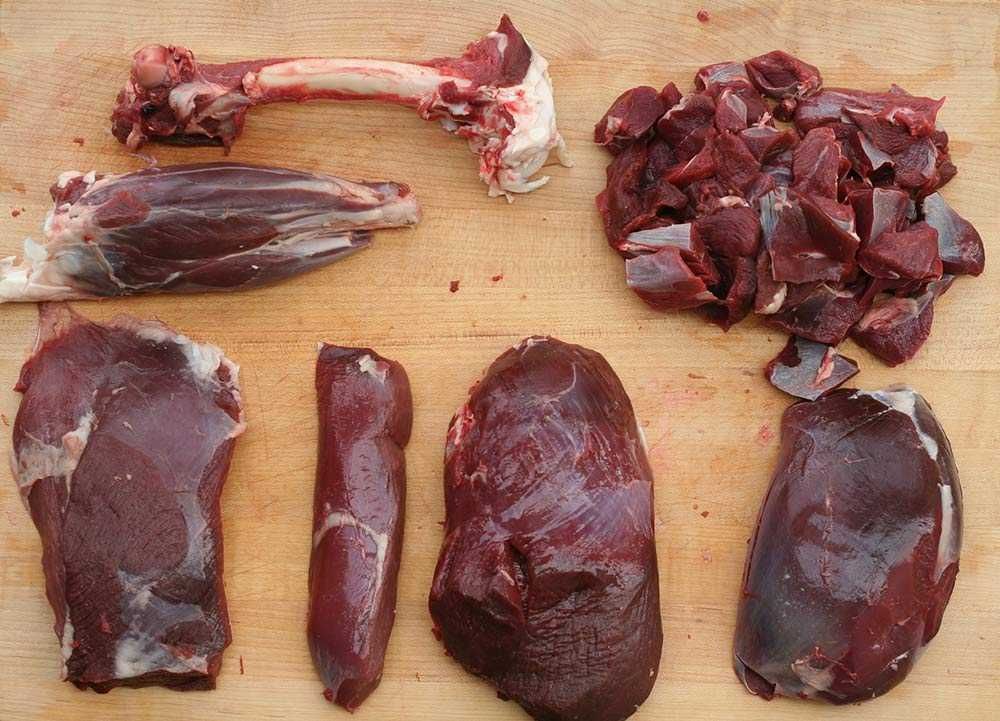 Говядина мраморная Мясо оленя, оленина, мясо диких животных