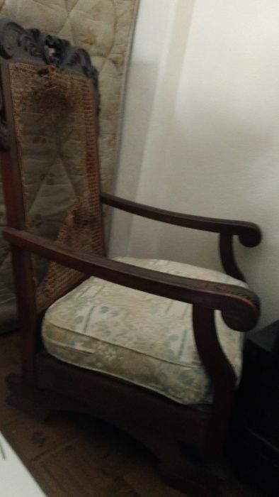 Cadeirão de baloiço para recuperar