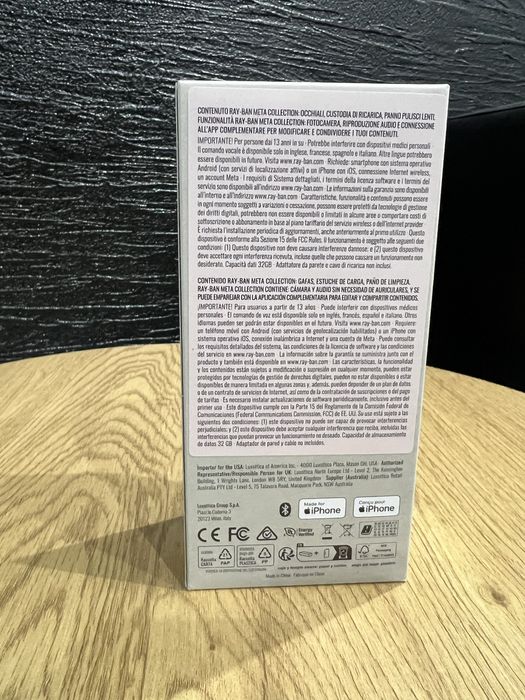 Ray-Ban Meta Headliner Gen 2 Shiny Black/Sapphire хамелеон RW4013