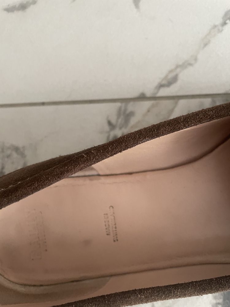 Балетки замшеві Bally
