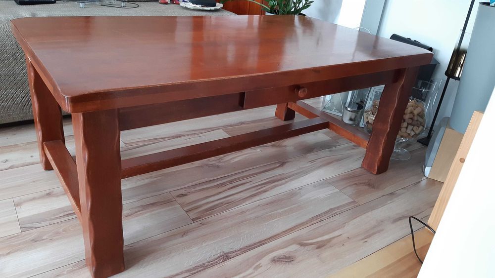 Ława Stół drewniany solidny Made in Malezja