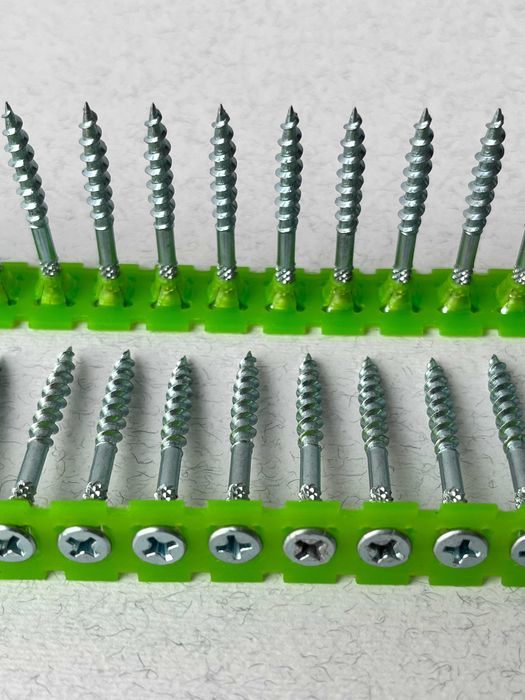 Шуруп на стрічці для плит до дерева, OSB, ДВП, ДСП (в ассортименіт)