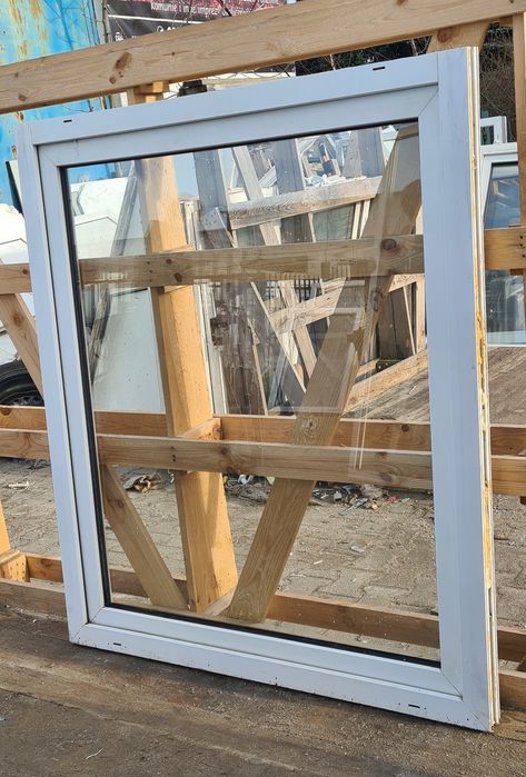 OKNA Używane 124X142 OKNO KacprzaK Plastikowe PCV Lider Okna OLX