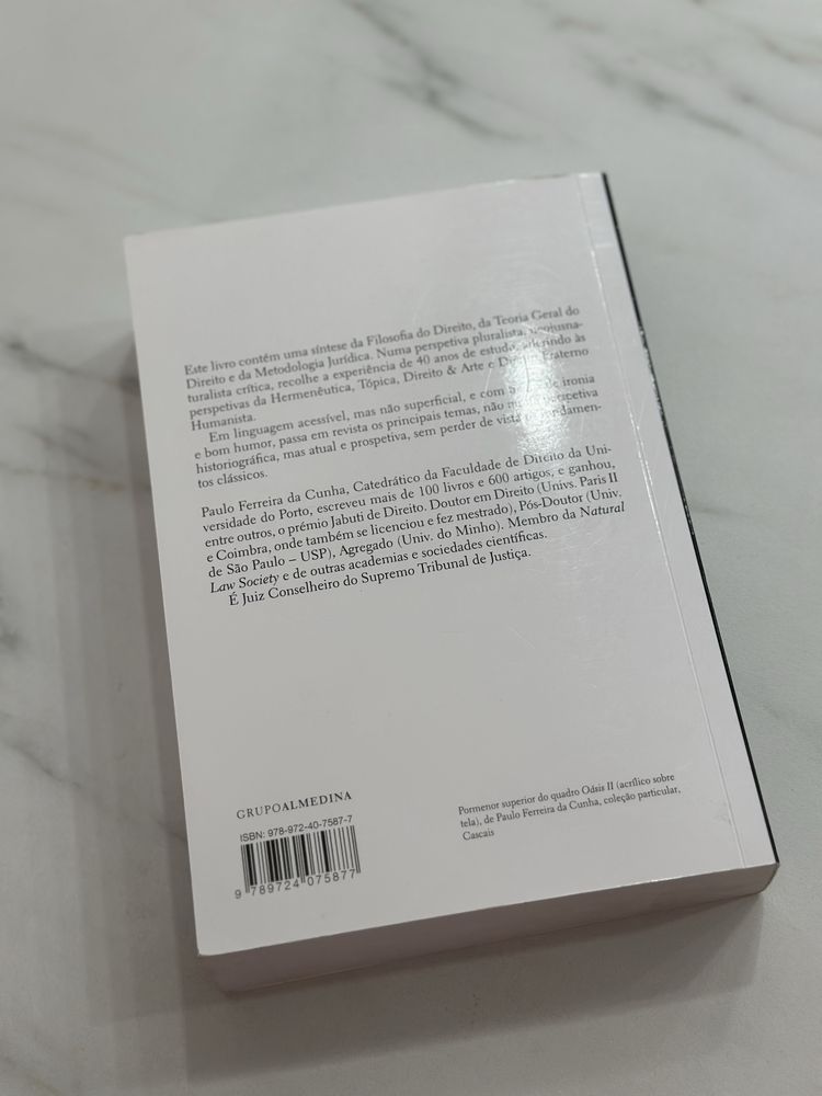 Livro / manual Filosofia do Direito