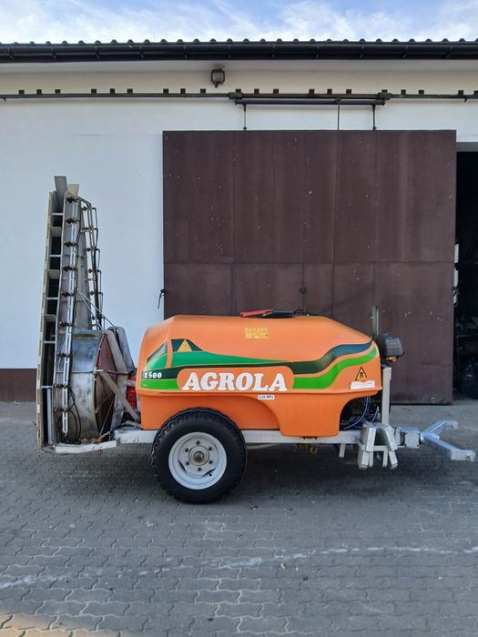 Opryskiwacz sadowniczy agrola 1500l kolumna lochmann elektrozawory