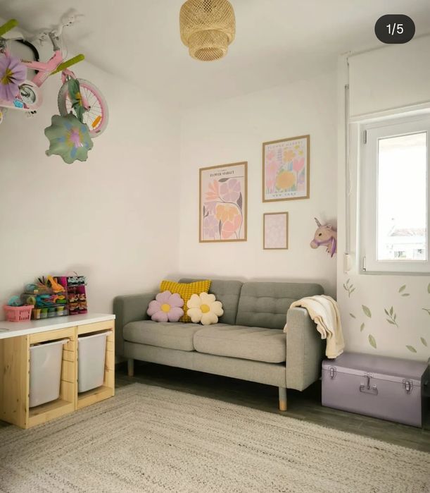 Mala de arrumação em aço lilás