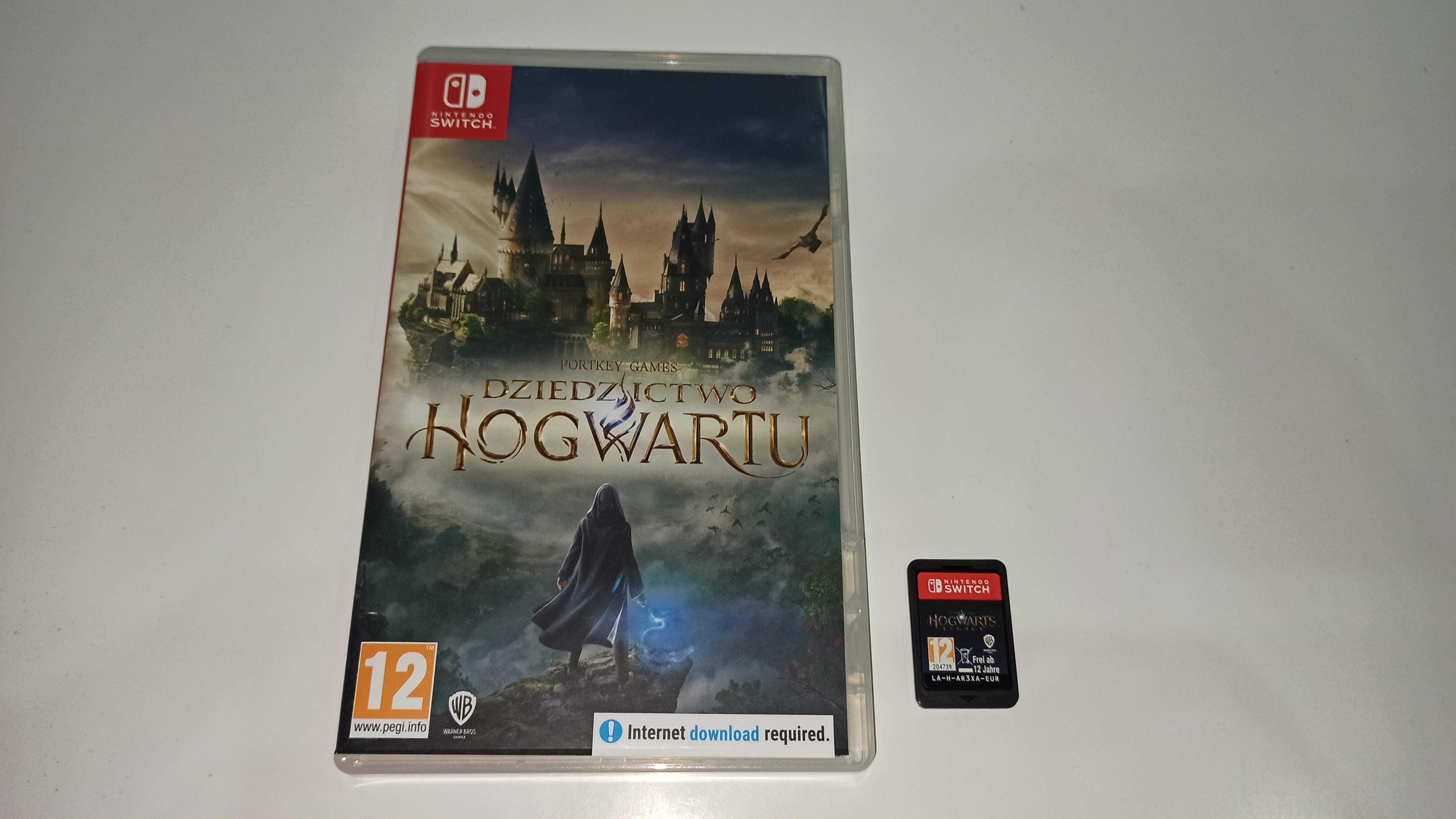 nintendo switch DZIEDZICTWO HOGWARTU po polsku Harry Potter, kardridż