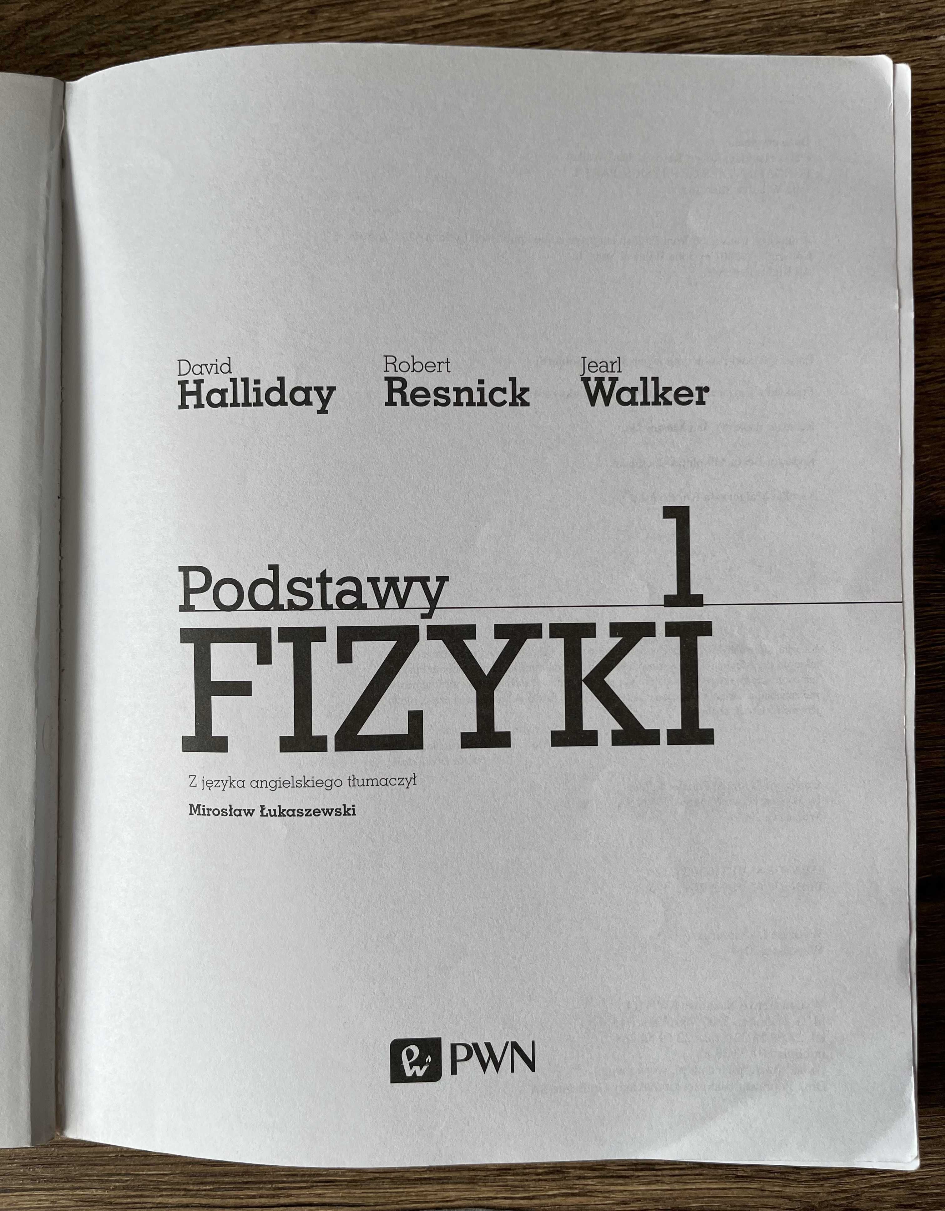 Podstawy fizyki, Tom 1, Halliday, Resnick, Walker, Wydawnictwo PWN
