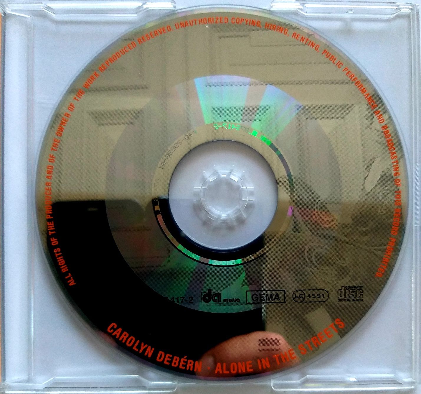 CDs Carolyn Debern Alone In The Streets 1996r
