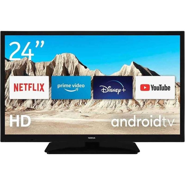 Розпродаж! Телевізор 24 дюйми Nokia 2400A (Bluetooth Android TV T/T2)