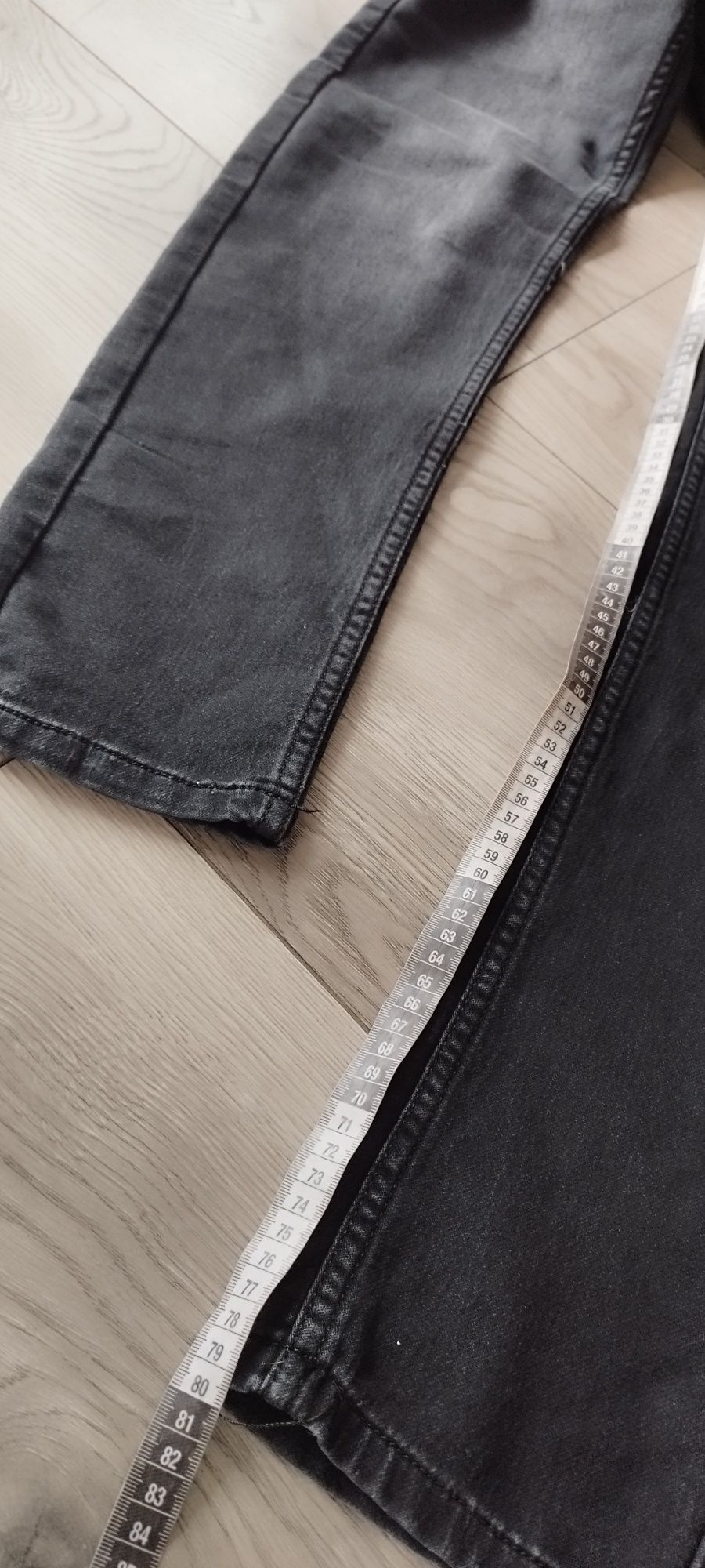 R.29 M super Filip czarne męskie spodnie jeansy