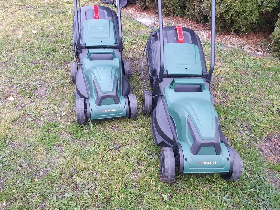 PARKSIDE Elektryczna kosiarka do trawy PRM 1300 A1, silnik Turbo-Powe