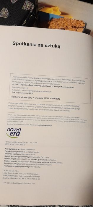 Podręcznik do plastyki klasa 1. Liceum i technikum