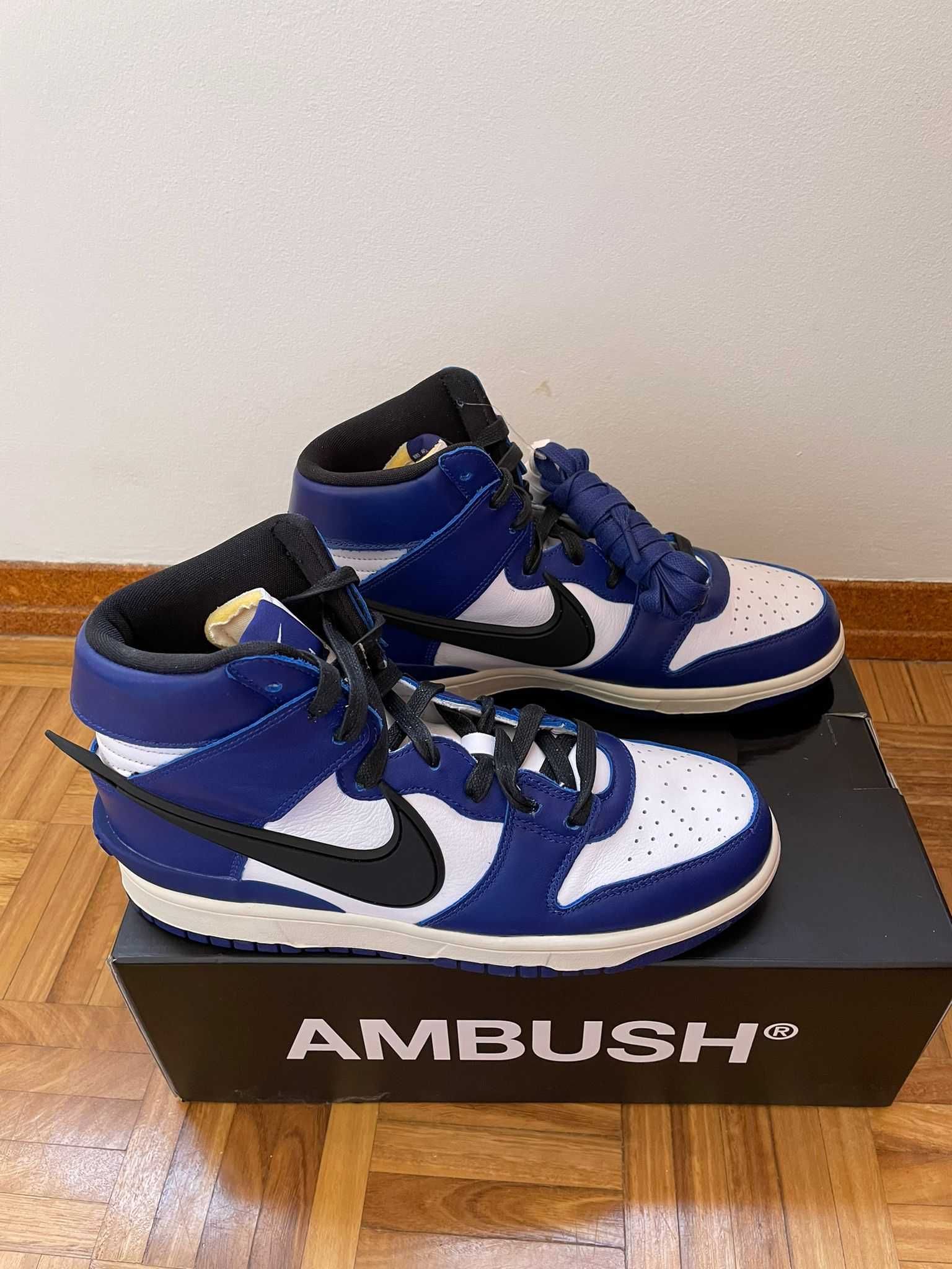 Nike Dunk High AMBUSH Deep Royal