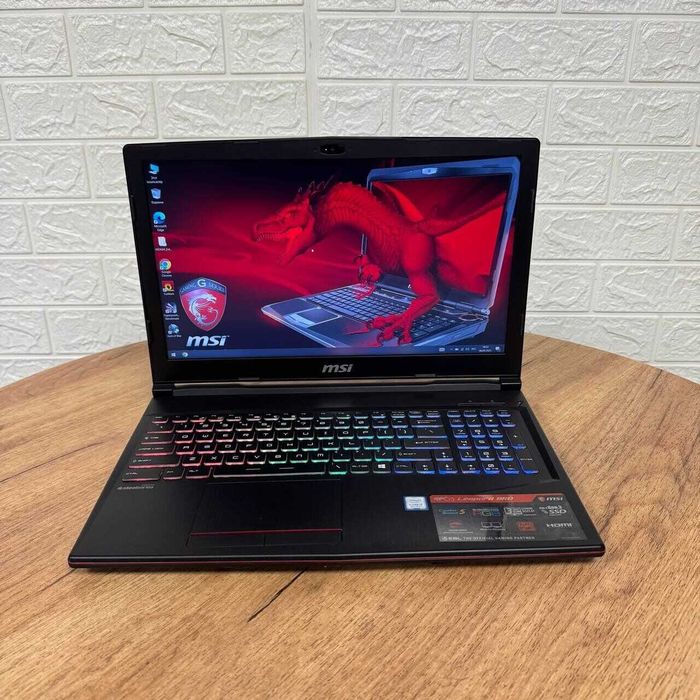 Игровой ноутбук MSI GTX 1070