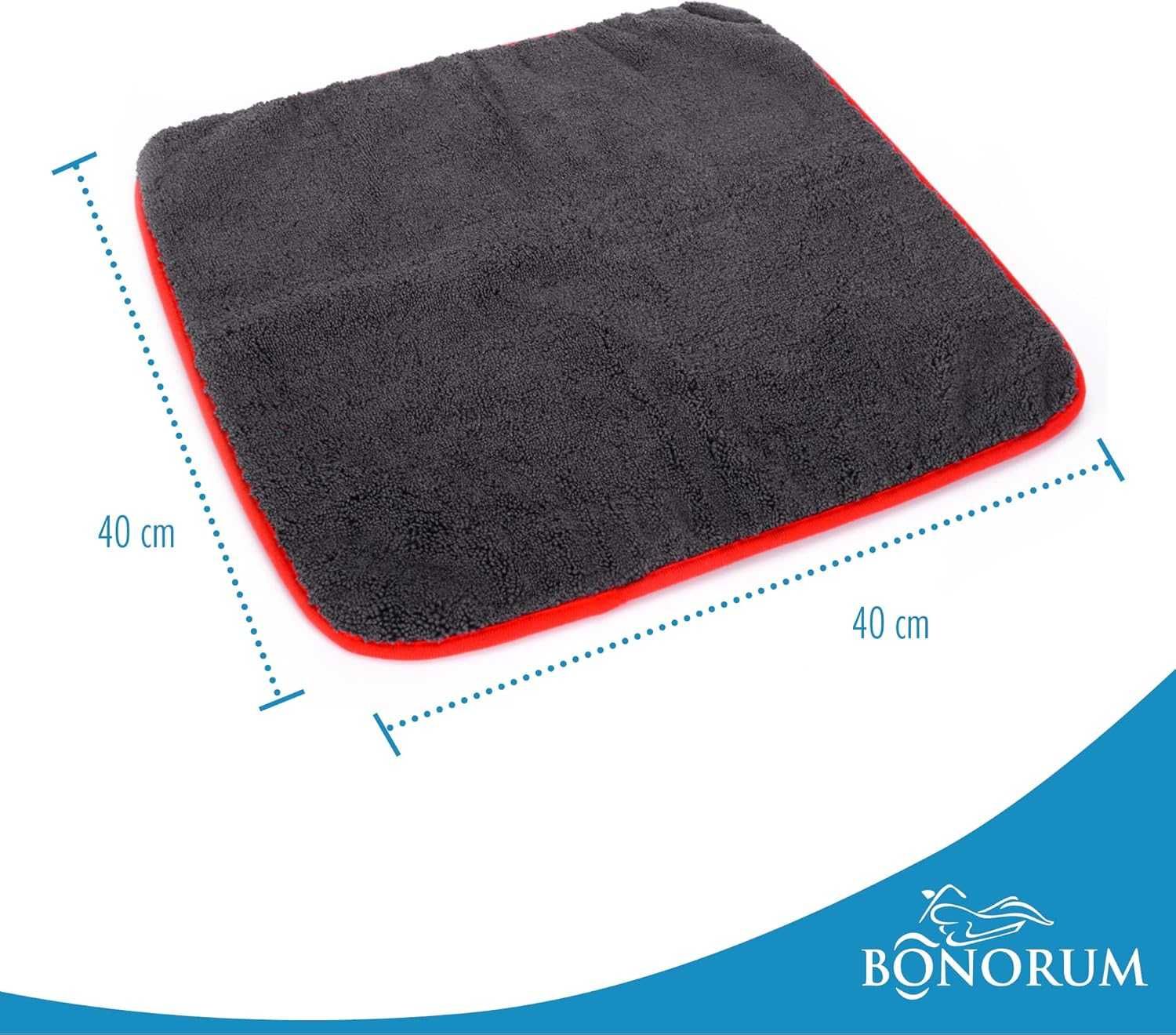 Ściereczki z mikrofibry 1200 g/m² zestaw 3 szt idealne do aut, okien