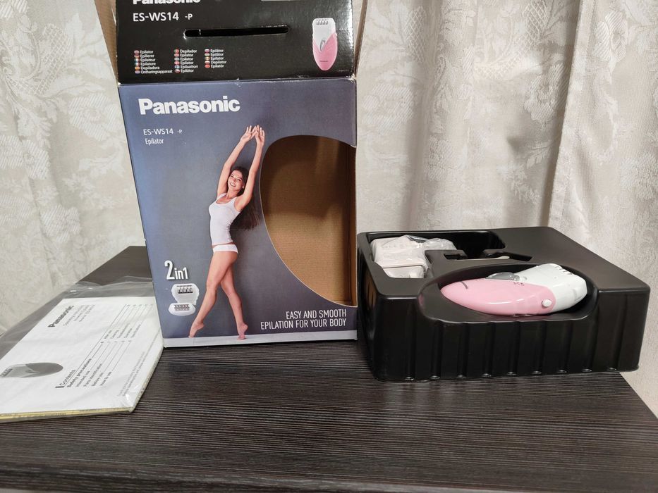 Новий епілятор Panasonic ES-WS14 (2 в 1). Оригінал, в коробці!