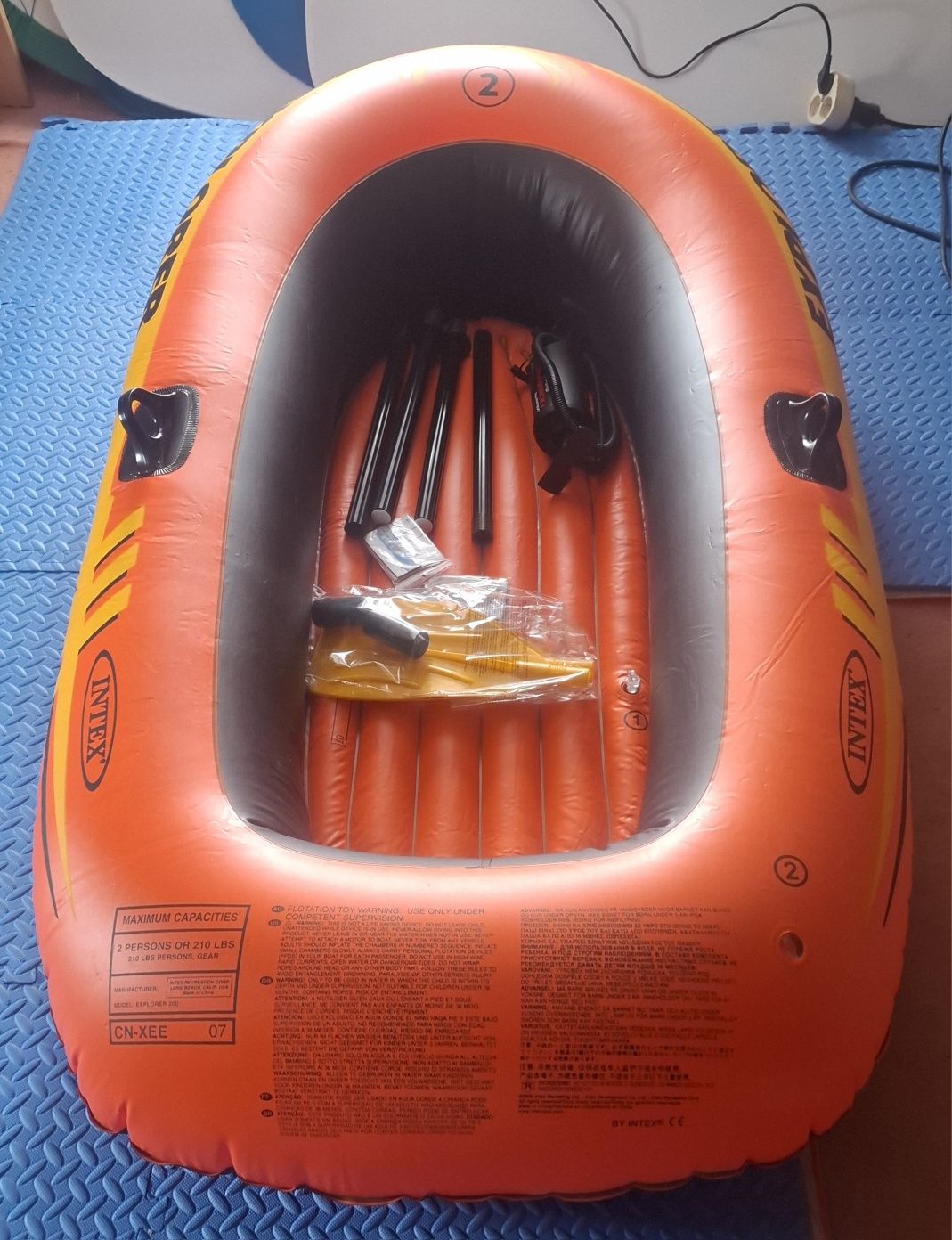 NOWY ponton Explorer 2. Intex bestway