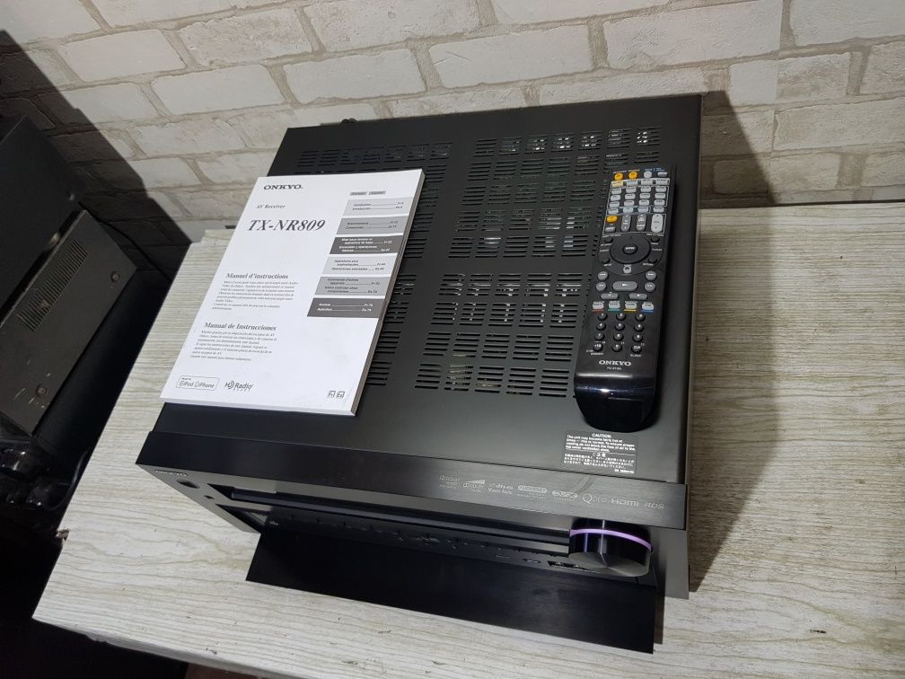 7.2AV ресивер Onkyo TX-NR809 2х180Вт HDMI 4K USB б/у з Німеччини