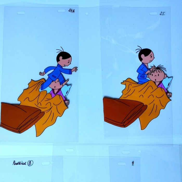 Bolek i Lolek folia animacyjna ZESTAW + TECZKA!