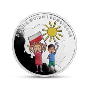 MONETA srebrna okolicznościowa 10 zł "W Polskę wierzę" 2024