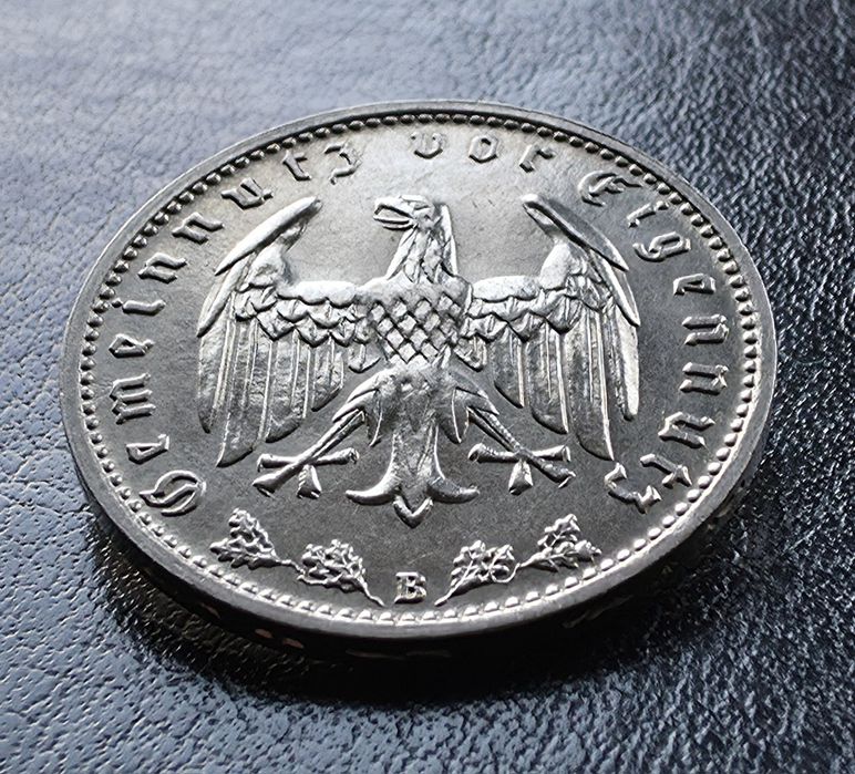 1 рейхсмарка reichsmark 1939 B